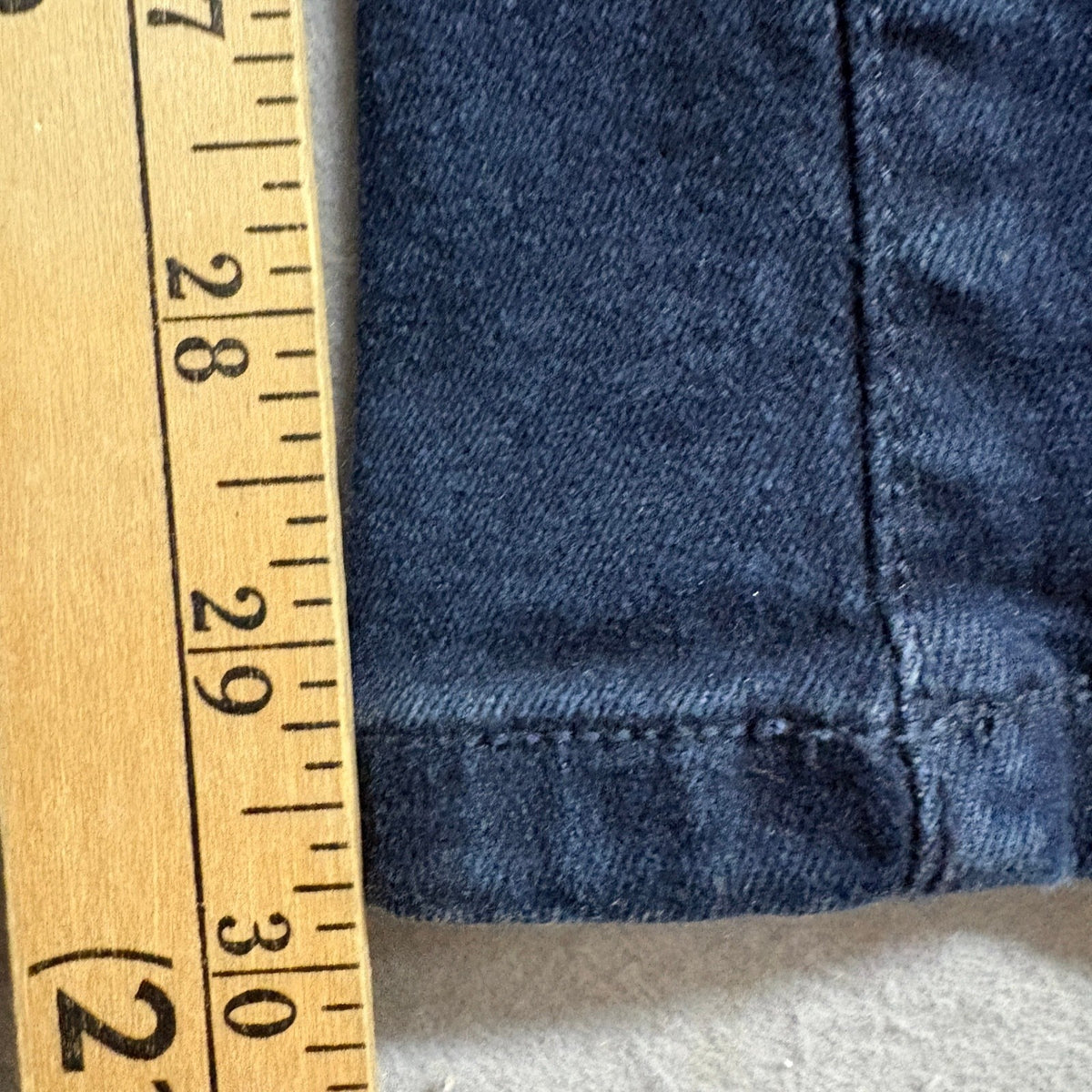 Roebuck and Co R1893 Bootcut Jeans Womens Size 8 Dark Wash Stretch Denim Blue