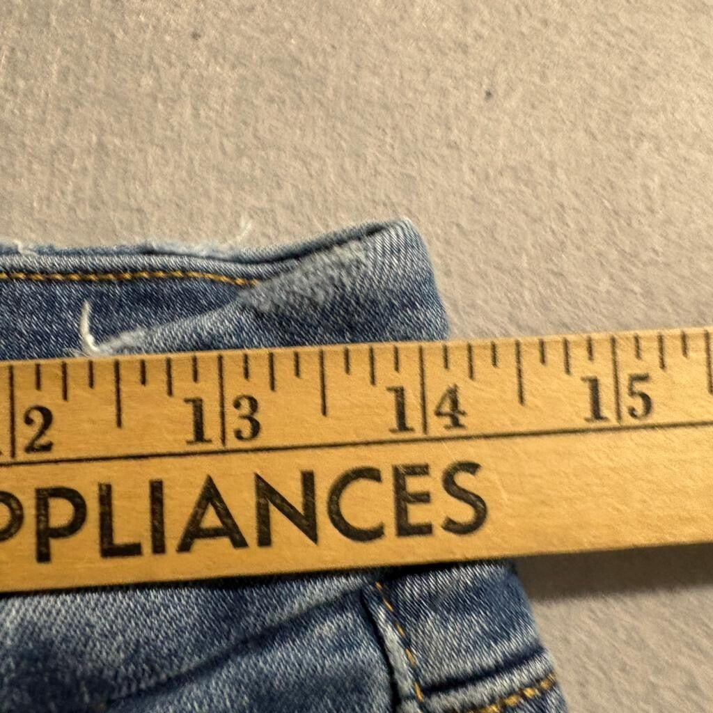 Good American Always Fits Good Legs Straight Jeans Womens Size 6-12 Blue Denim