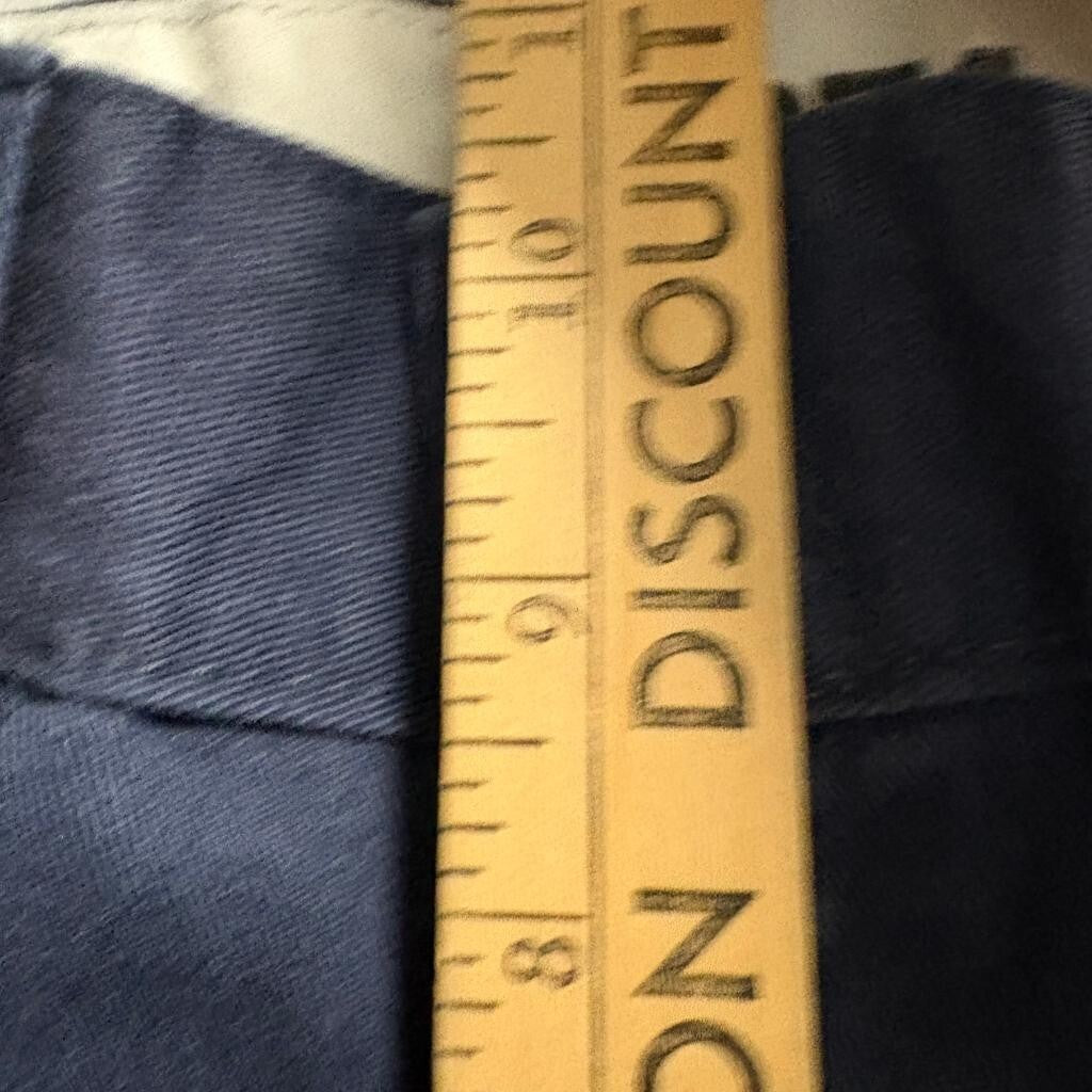 Dickies 874 Original Fit Work Pants Mens 31x31 Navy Blue Polyester Cotton Blend