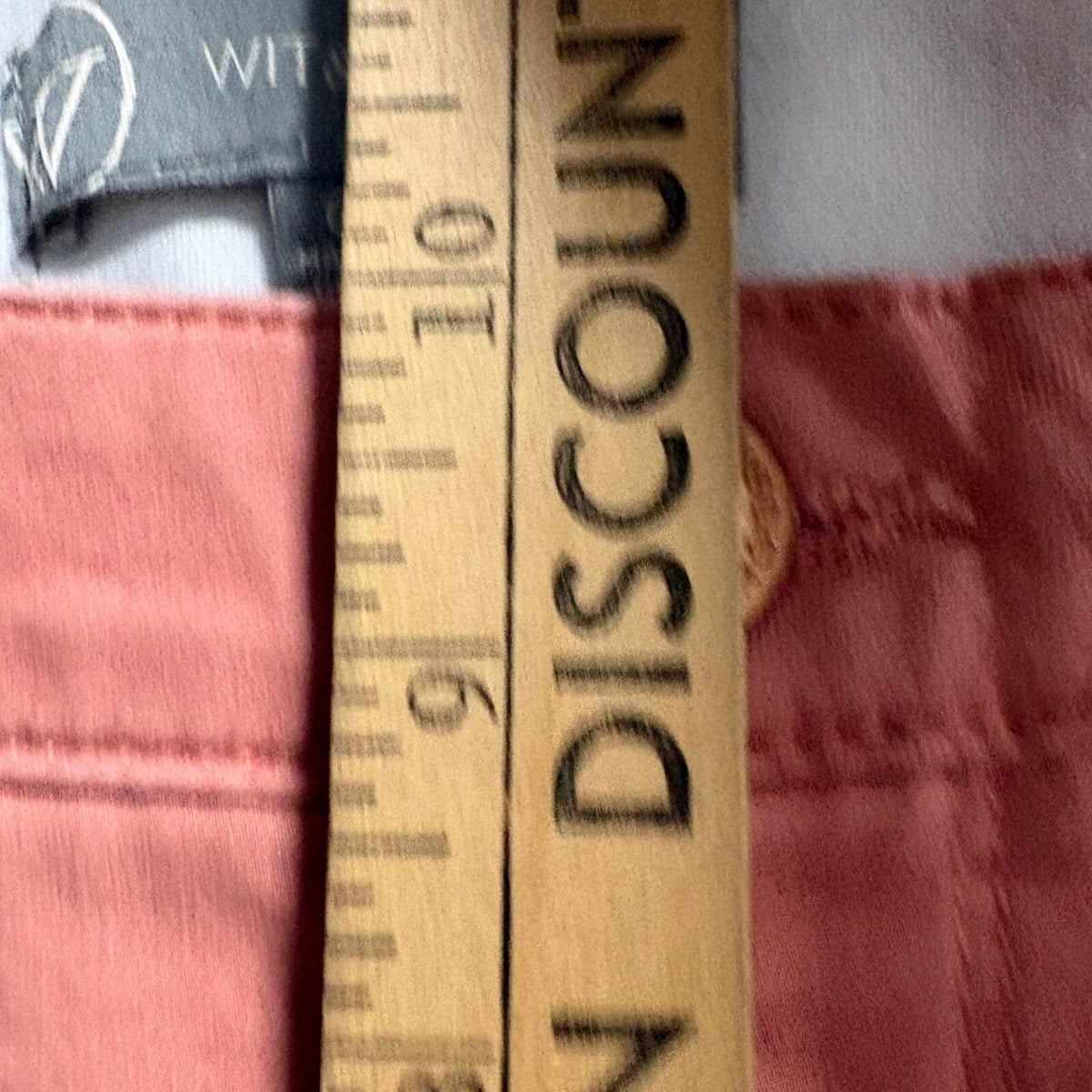 Wit & Wisdom Ab-solution Crop Skinny Jeans Womens 6P Pink Salmon Stretch Denim