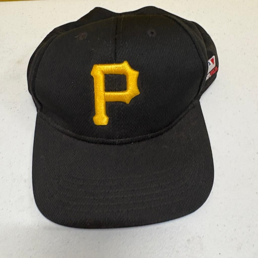 Pittsburgh Pirates OC Sports MLB Hat Cap Black Yellow Adjustable Strapback OSFM