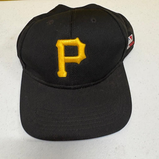 Pittsburgh Pirates OC Sports MLB Hat Cap Black Yellow Adjustable Strapback OSFM