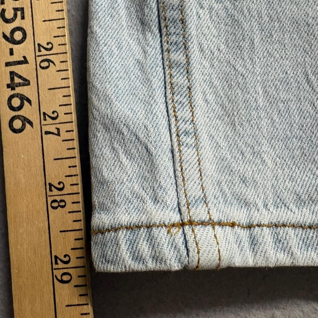 Disney Encanto Mirabel Girls Jeans Size 5 Light Wash Embroidered Floral Skinny