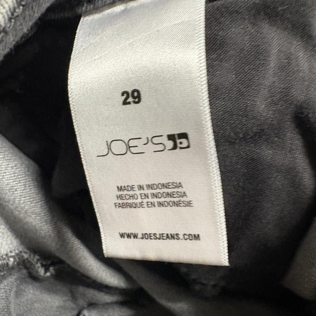Joe's Jeans Womens 29 Gray Skinny Denim Stretch Pants Mid Rise Ankle
