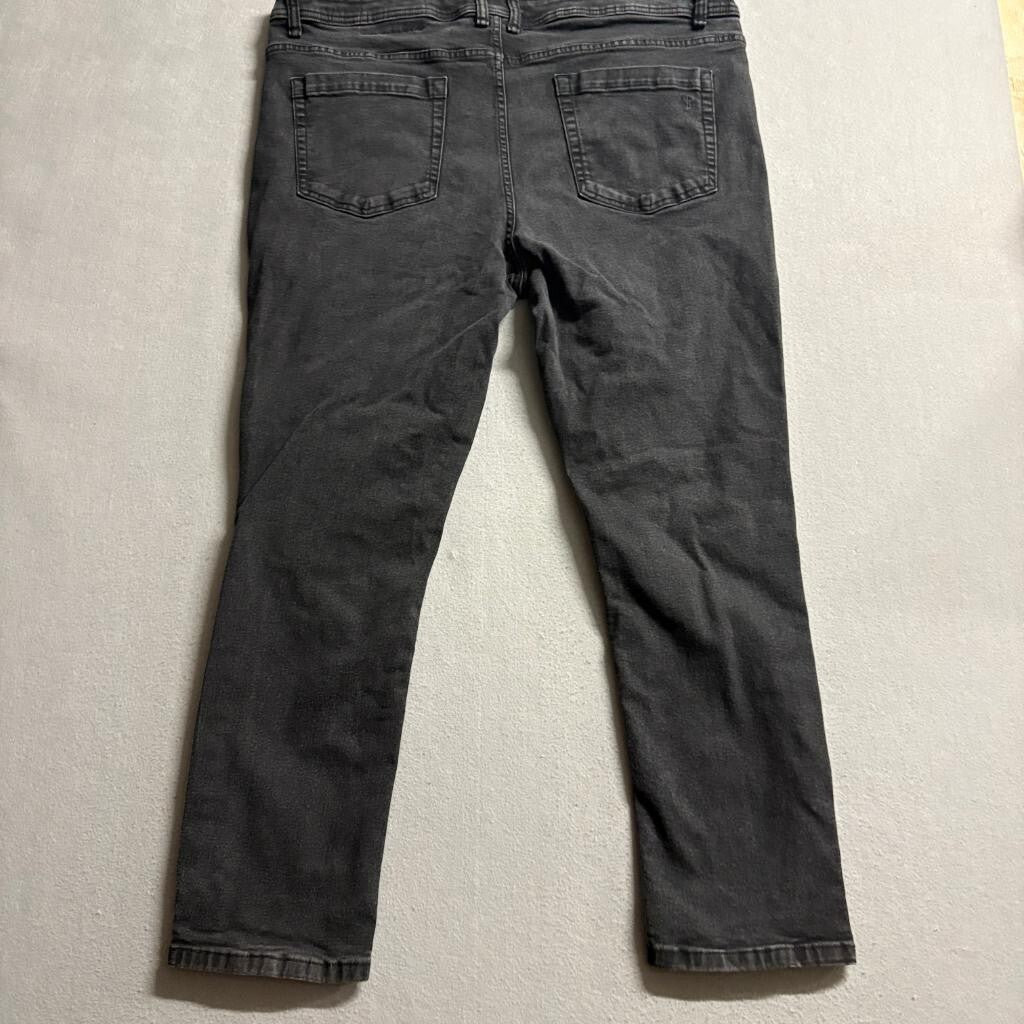 The Perfect Jean NYC Slim Fit Black Denim Jeans Mens 42x30 Stretch