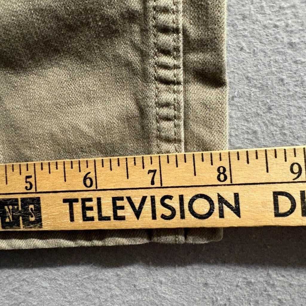 Levi's 559 Relaxed Straight Pants Mens 30x32 Brown Khaki Cotton Chino Denim