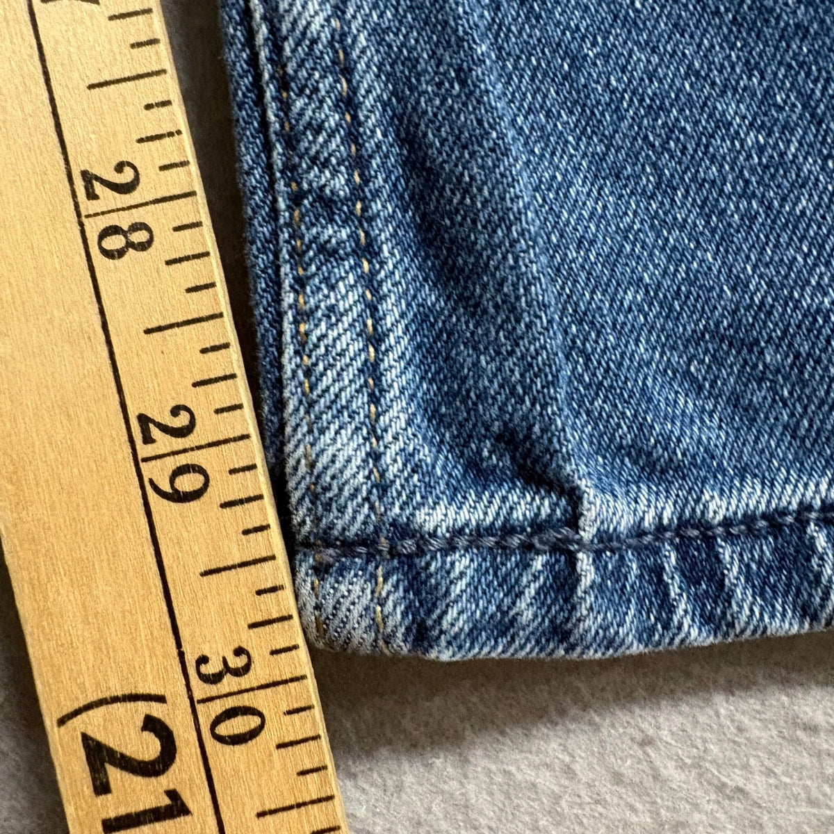 Hollister Curvy Ultra High-Rise Dad Jeans Womens 6R W28 Distressed Blue Denim