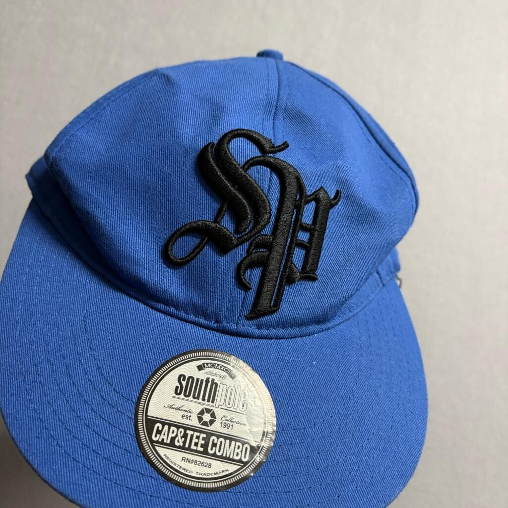 Southpole Authentic Collection Royal Blue Snapback Hat Cap SP Logo Mens