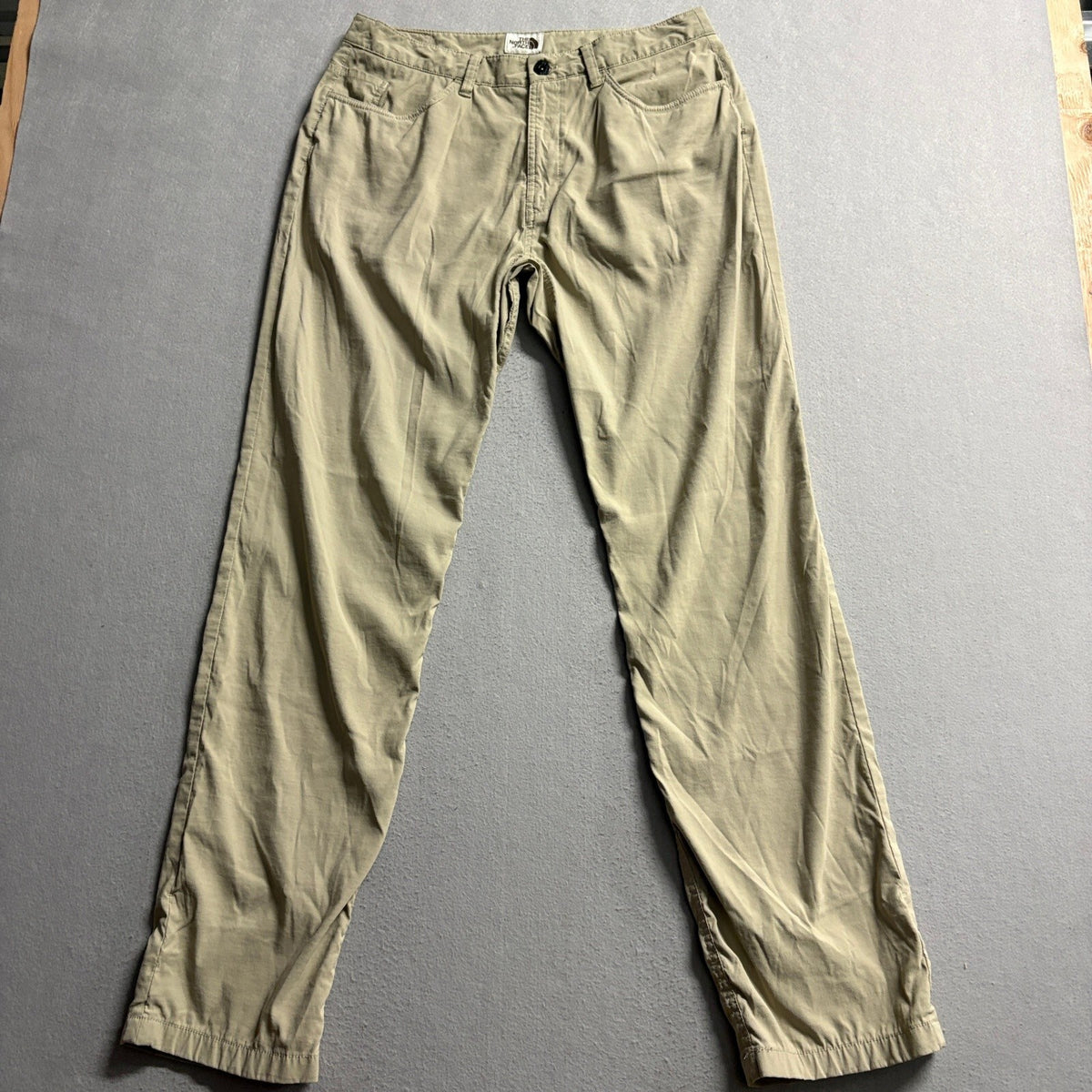 The North Face Mens Pants Size 32 Beige Nylon Blend Stretch Hiking Outdoor