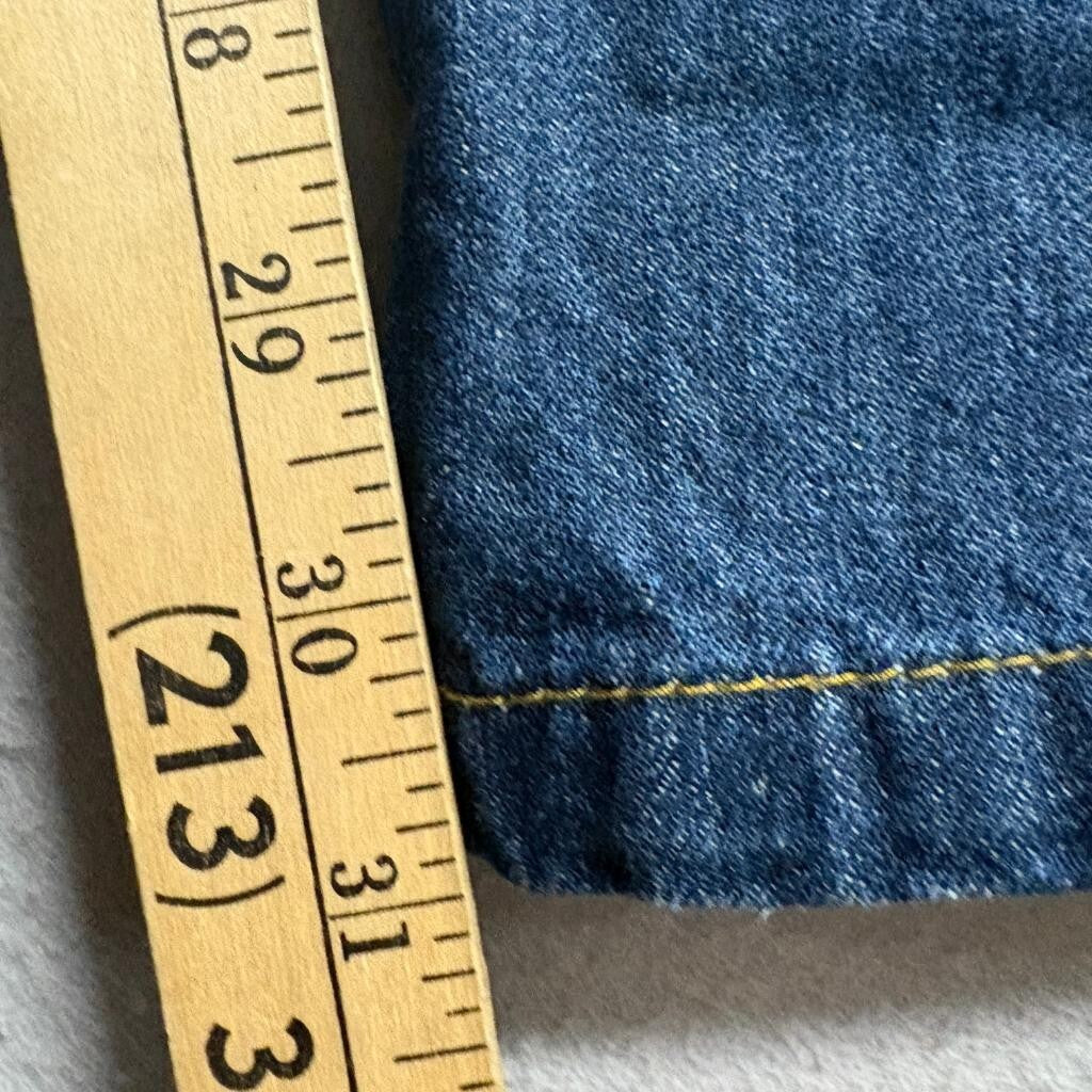 Iron Workers Kevlar Reinforced Motorcycle Jeans Mens Size 8 Blue Denim Riding