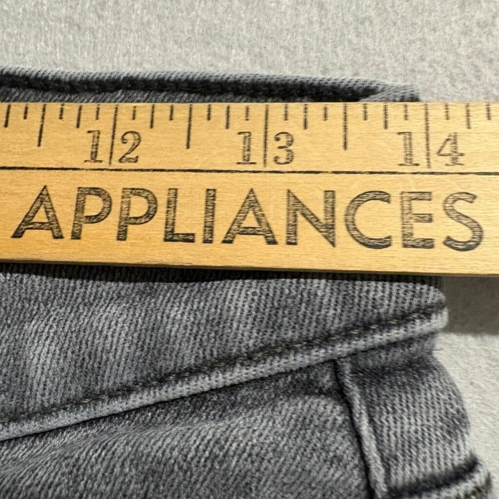Modern American La Fayette Narrow Jeans Womens 26 Gray High Rise Slim Straight
