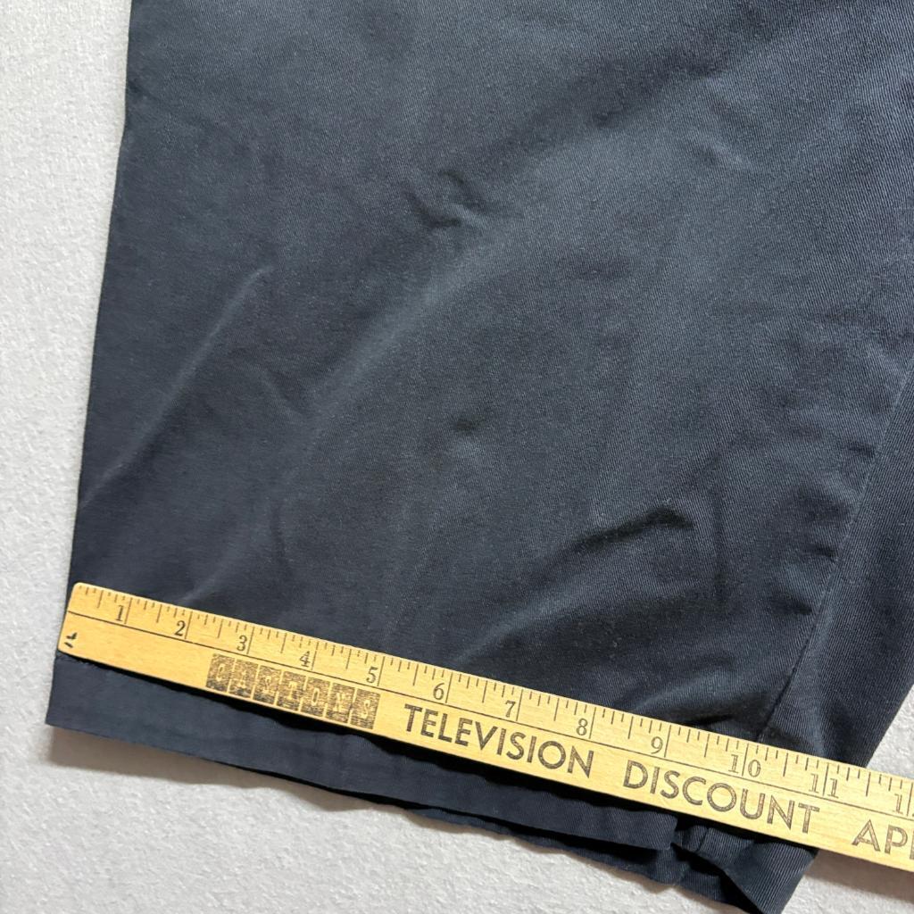Volcom Frickin Modern Stretch Chino Shorts Mens 36 Black Cotton Blend Skate
