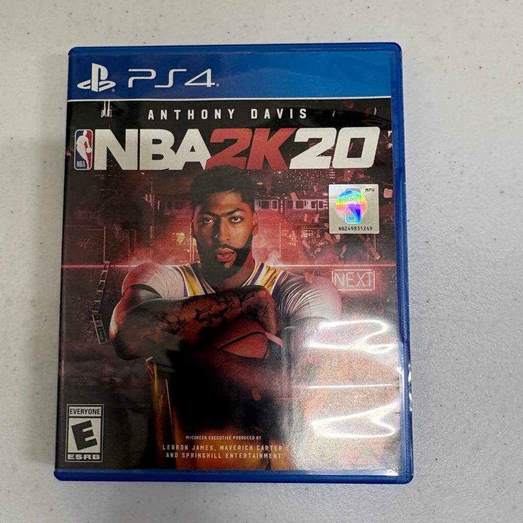 NBA 2K20 Sony PlayStation 4 PS4 Game CIB Complete with Manual Anthony Davis
