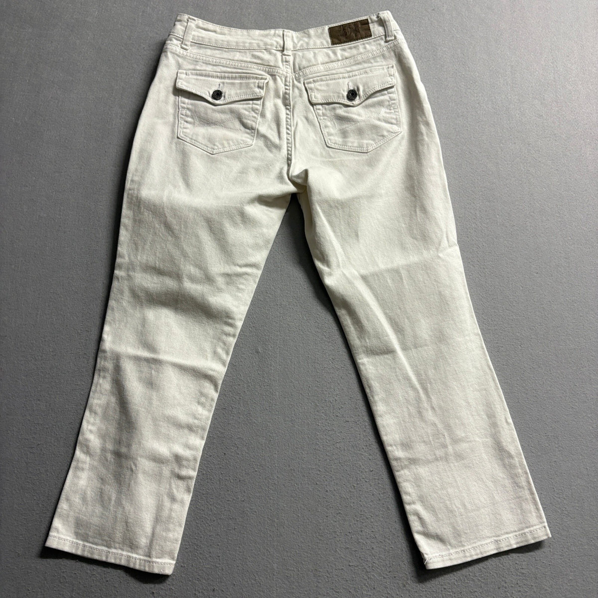 Nine West Vintage America Collection Jeans Womens 6/27 Off White Straight Leg