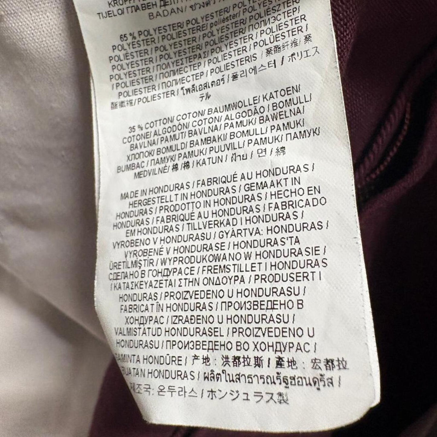 Dickies 874 Original Fit Work Pants Mens 34x32 Maroon Burgundy Twill Chino 33x30