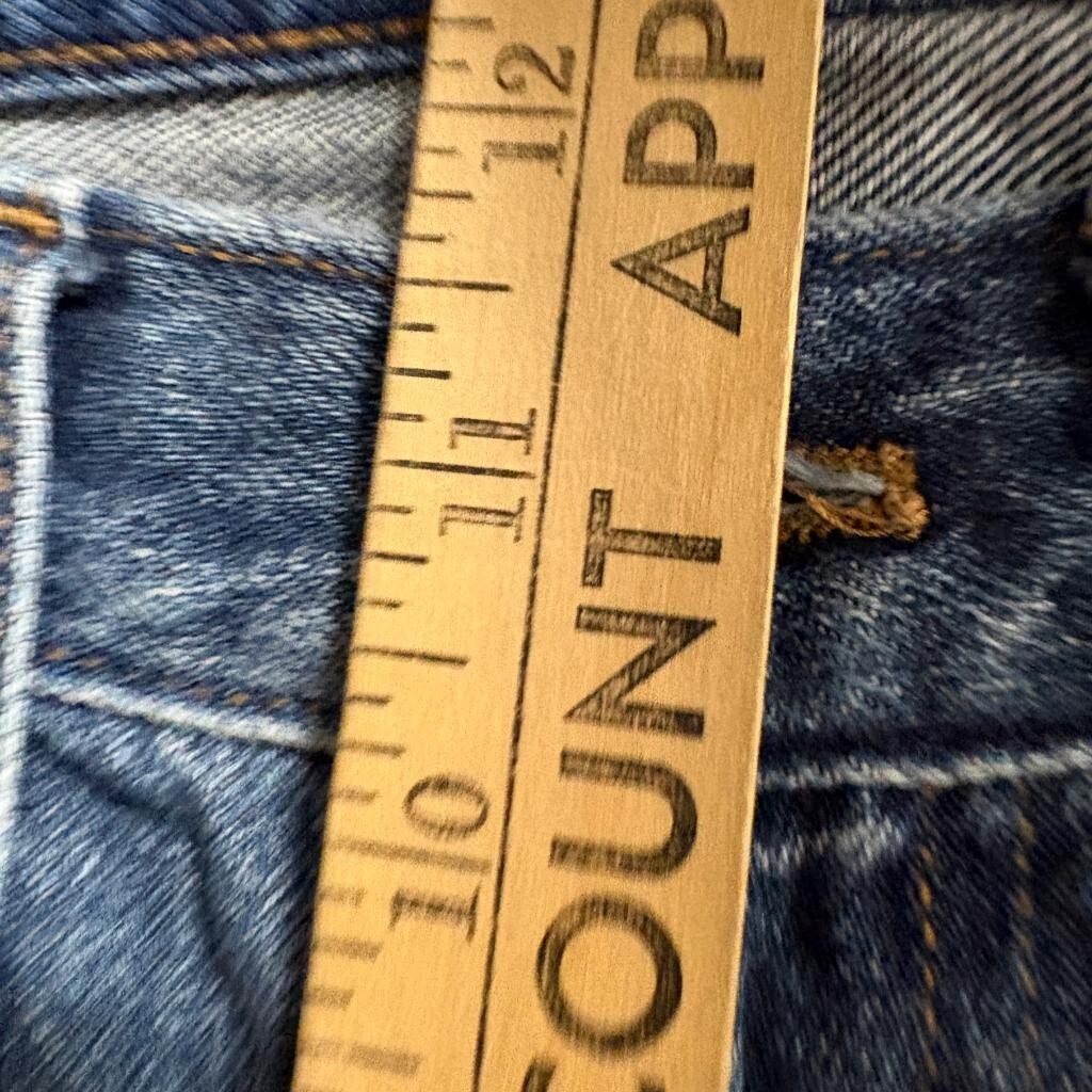 Madewell The Momjean High Rise Denim Jeans Womens Size 27 Medium Wash 100%