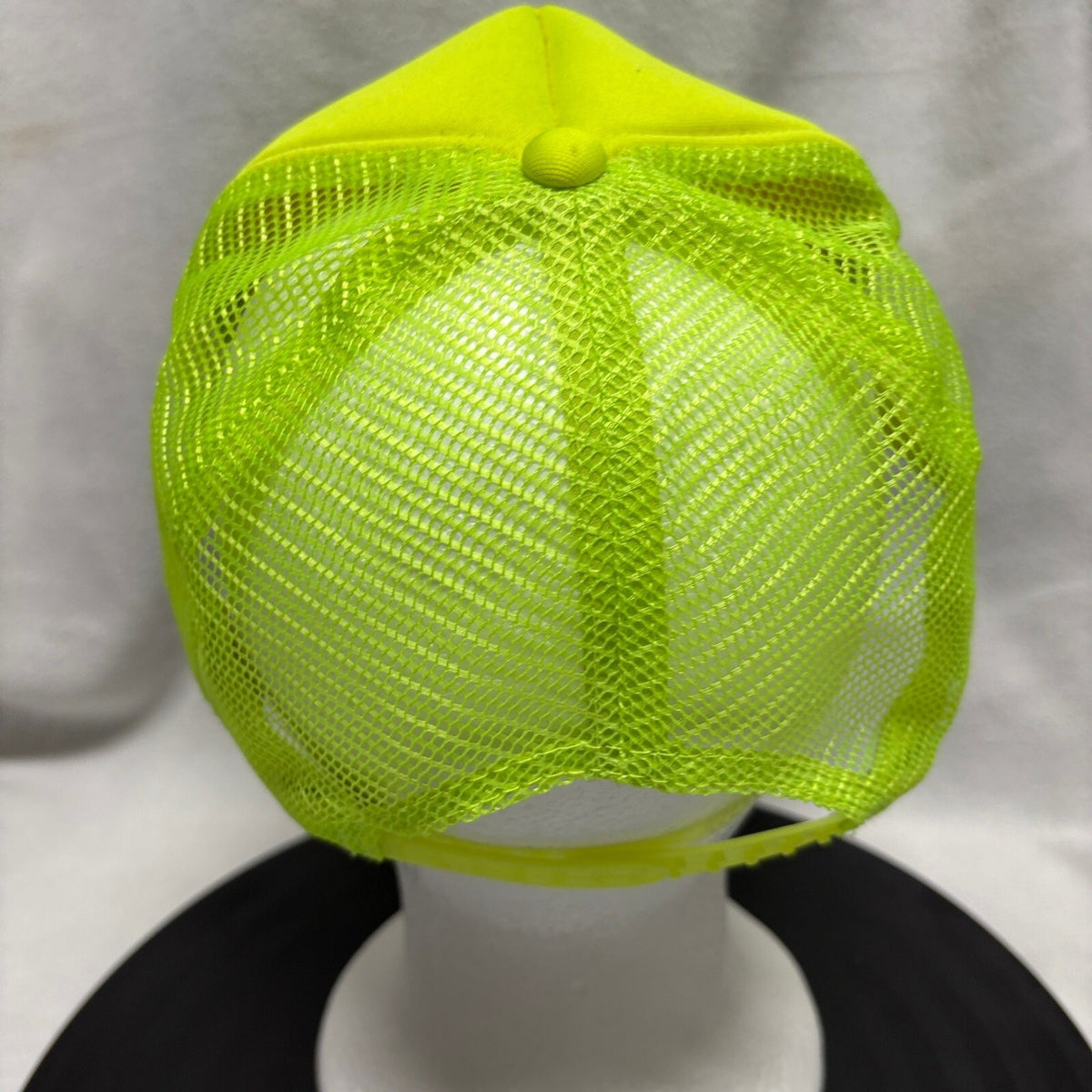 Kanye 2024 for President Trucker Hat Neon Yellow Mesh Snapback Cap Yeezy Ye - Photo 4
