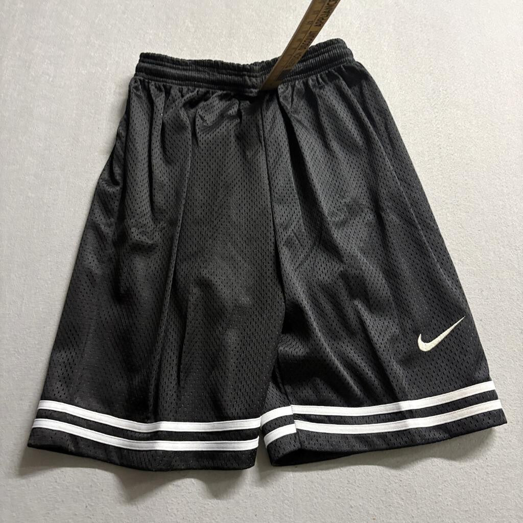 Vintage Nike Mesh Baseball Jersey and Shorts Set Mens Large Black White 90s Y2K