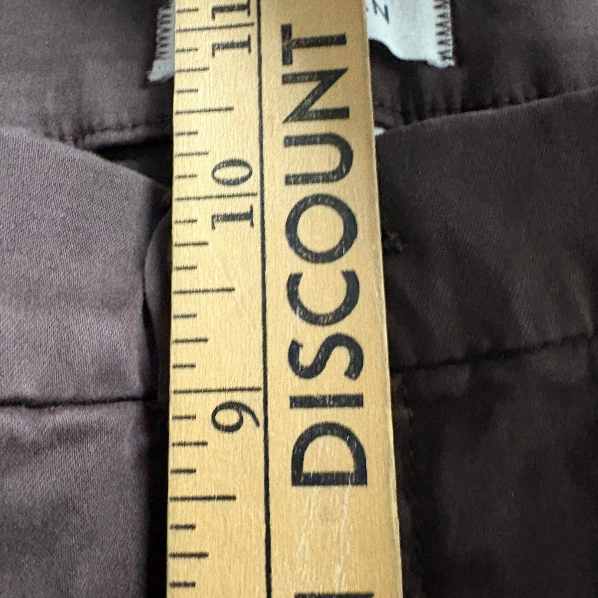 Lila Ryan Womens Pants Size 14 Brown Stretch Cotton Tencel Blend Casual Chino