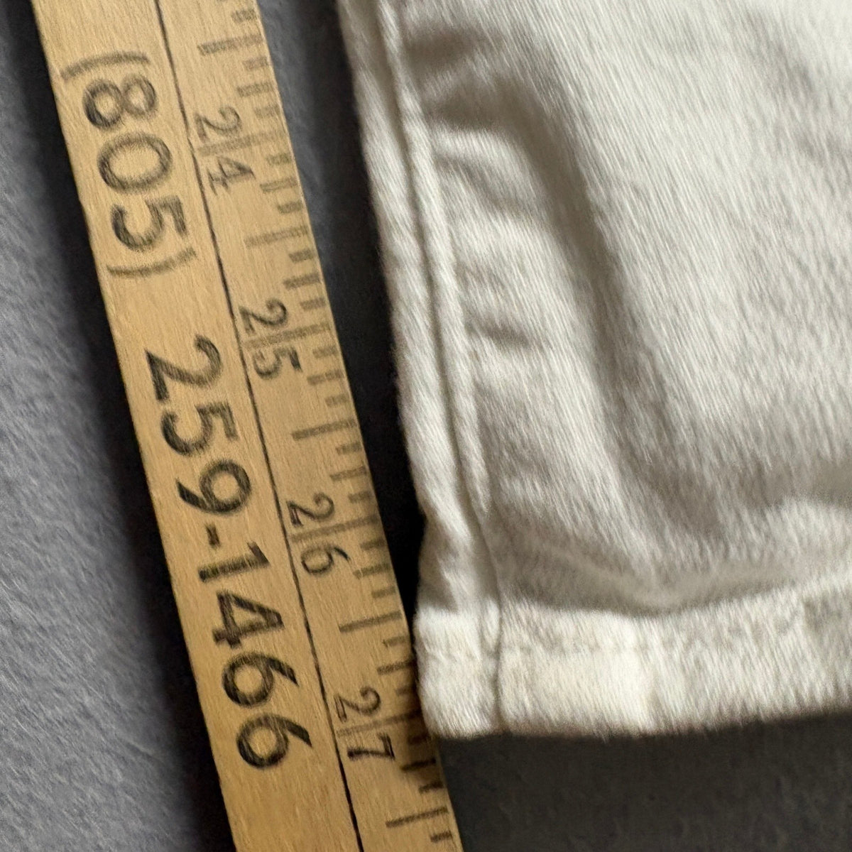 Levis 721 High Rise Skinny Jeans Womens Size 30 White Off White Denim Pants