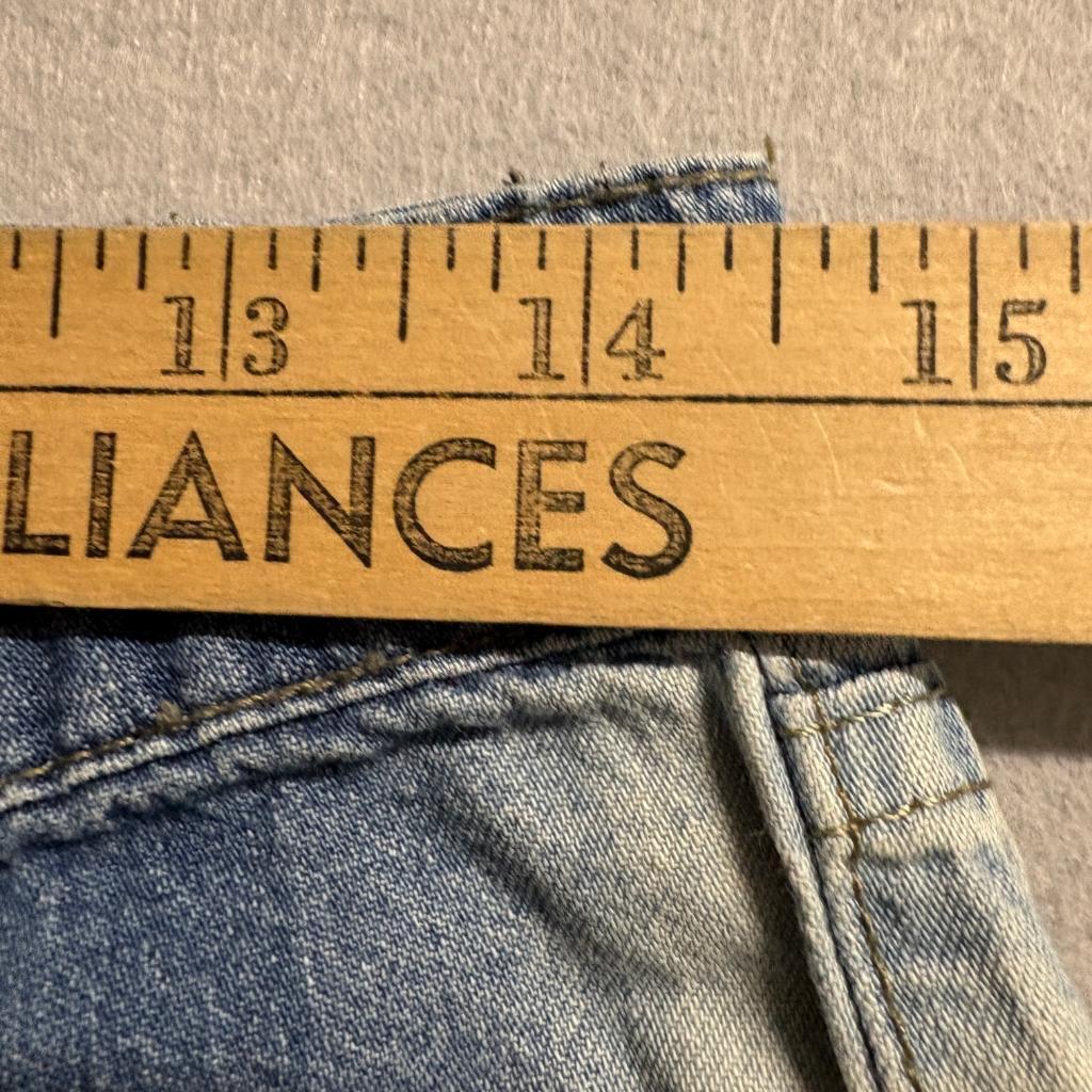 Scalon Vintage Wide Leg Jeans Mens 40 Blue Denim Bleached Side Stripe Brazil Y2K