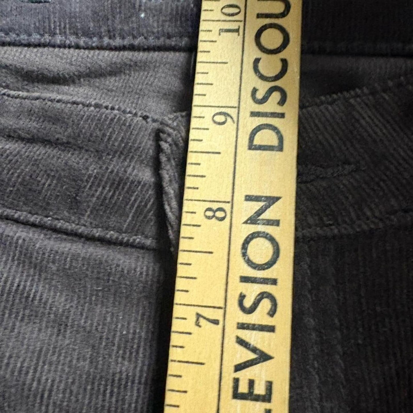 KUT from the Kloth Farrah Baby Bootcut Corduroy Pants Womens Size 8 Brown