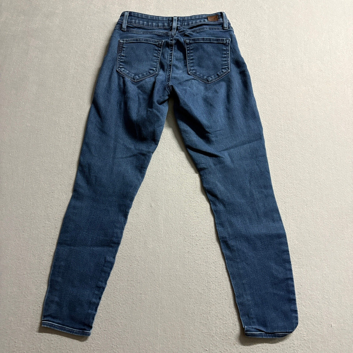 Paige Verdugo Ankle Jeans Womens 27 Blue Denim Skinny Stretch Made in USA