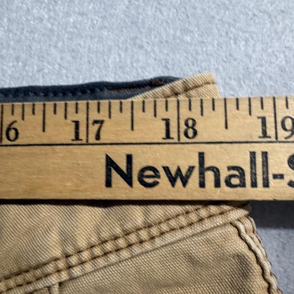 Wrangler ATG All Terrain Gear Pants Mens 36x27 Brown Canvas Utility Outdoor