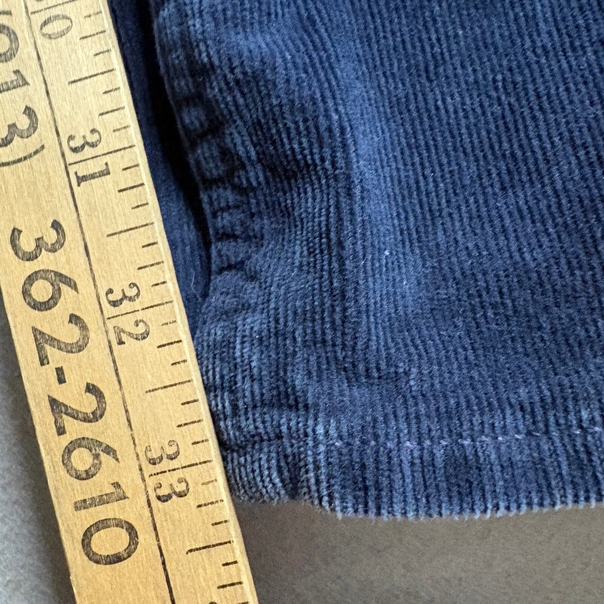 Banana Republic Travel Slim Corduroy Pants Mens 32x36 Blue Stretch Cord Casual