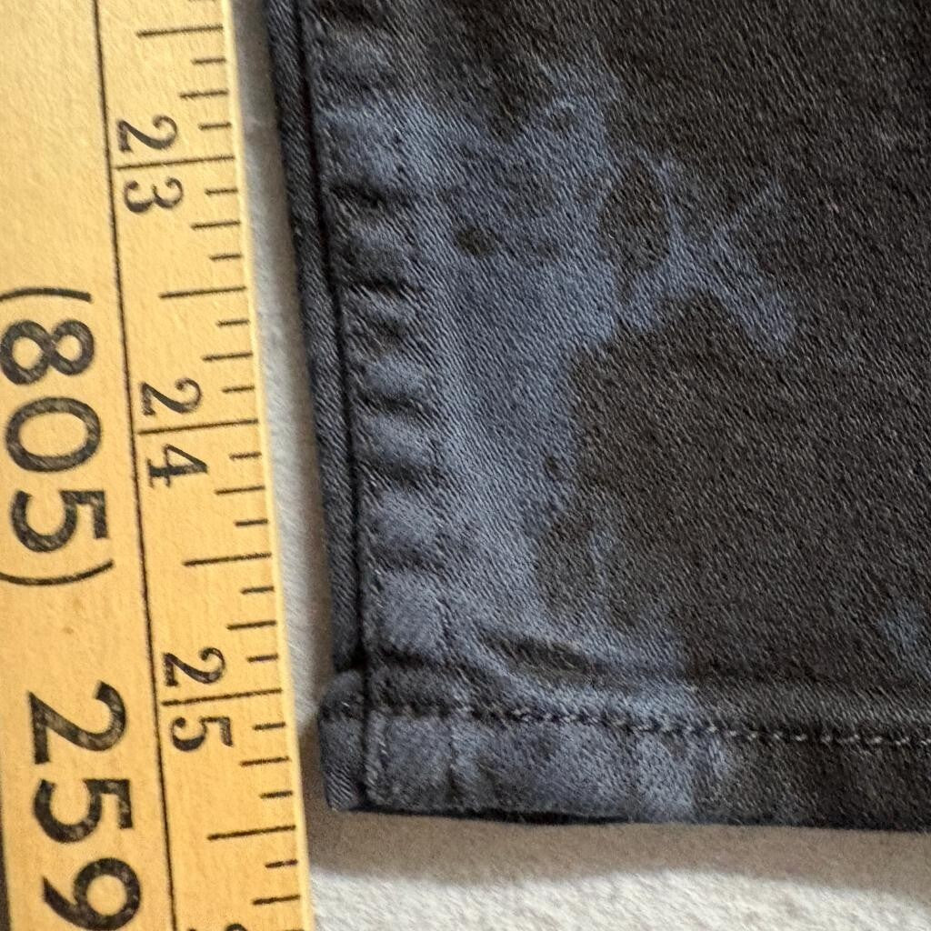 Mother The Muse Ankle Jeans Womens 24 Blame It On The Blackout Tie Dye Skinny