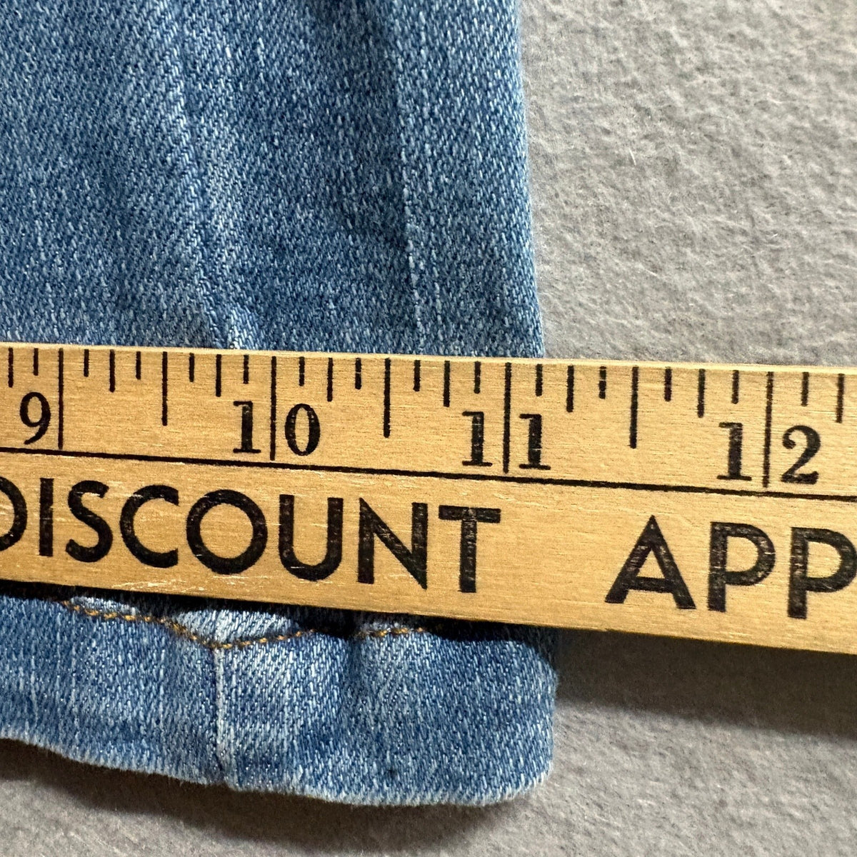 Chicways Womens Wide Leg Jeans Size S Blue Denim Elastic Back High Rise Stretch