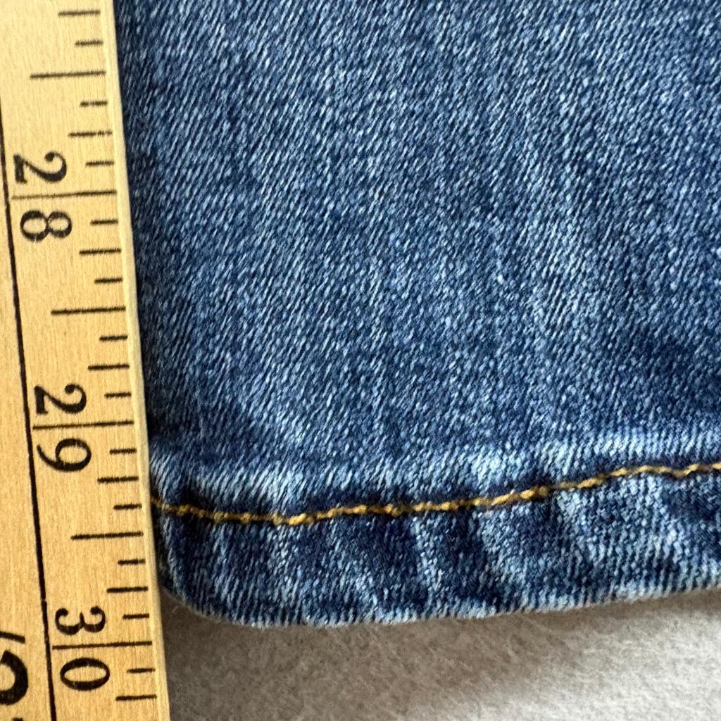 Banana Republic Slim Flare Jeans Womens 28/6 Blue Denim Stretch High Rise 29 In