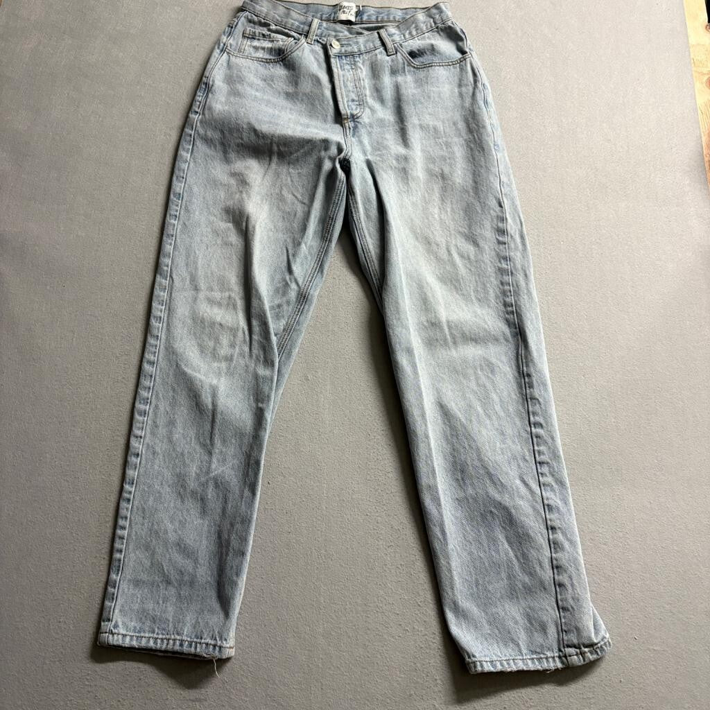 Princess Polly Jeans Womens US 4 Light Wash Blue Denim High Rise Straight Leg