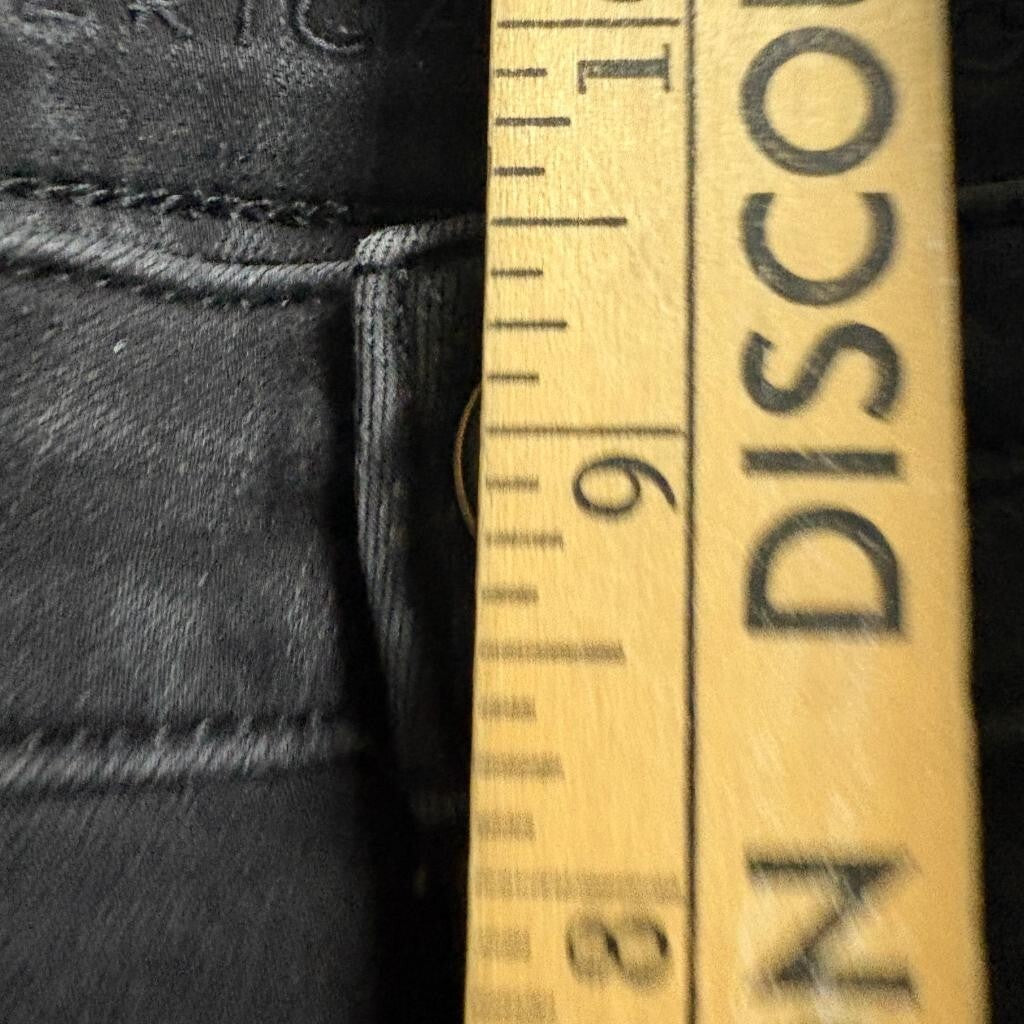 American Eagle Ne(x)t Level Stretch Skinny Jeans Womens 4 Regular Black Denim