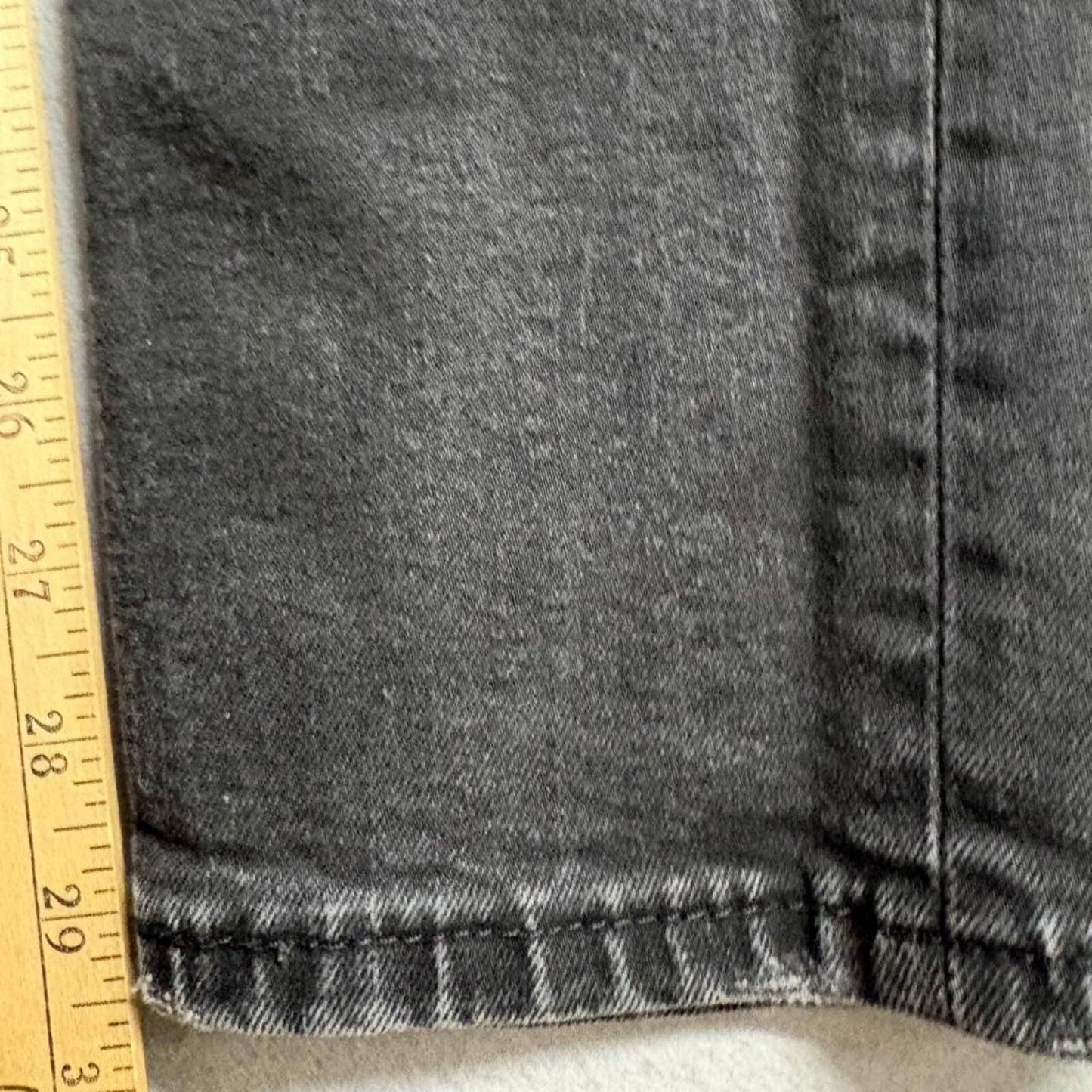 Levi's 511 Slim Fit Distressed Jeans Mens 30x32 Black Ripped Denim Pants