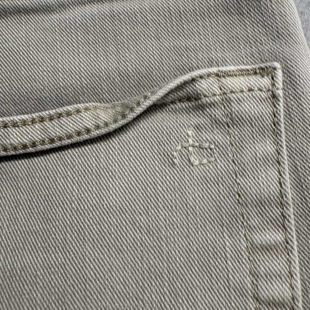 Rag & Bone Walker Slim Straight Jeans Mens 32 Beige Khaki Stretch Denim Pants