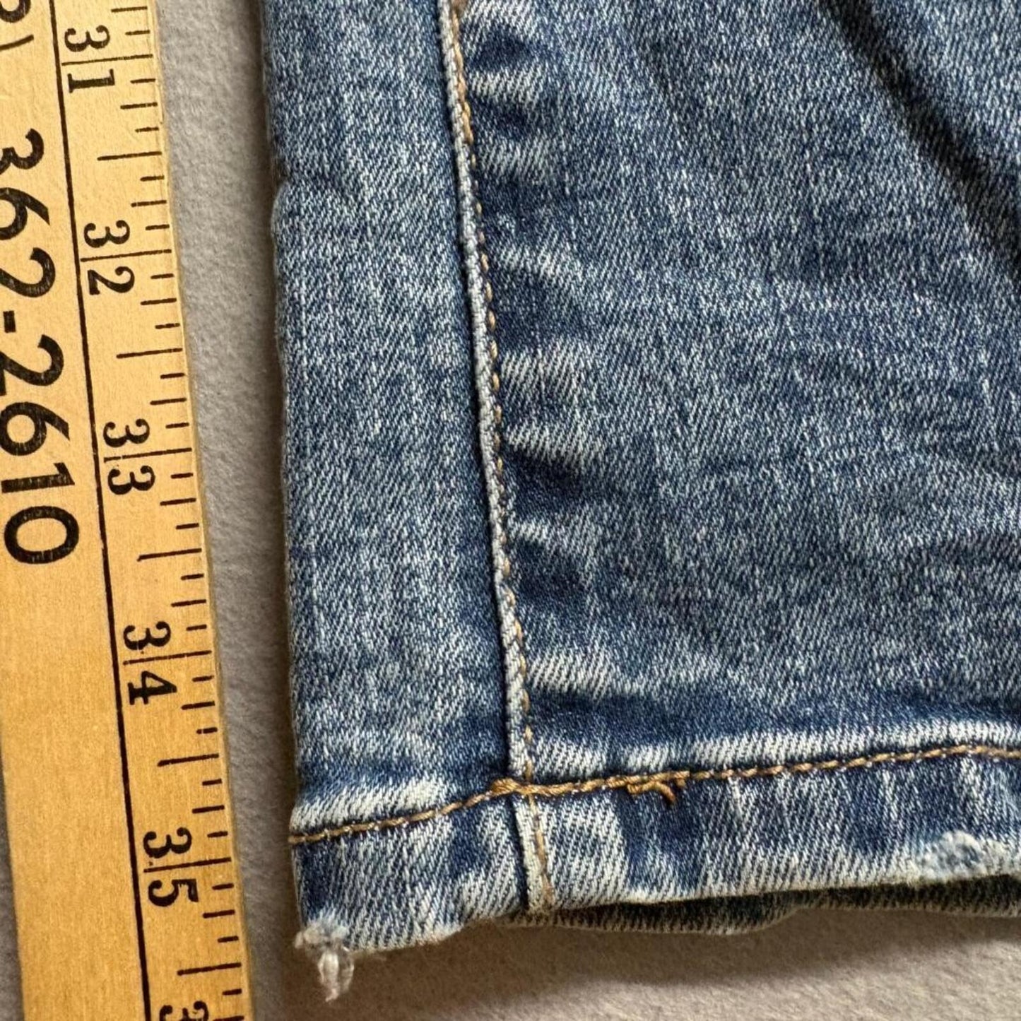 BKE Billie Slim Fit High Rise Bootcut Jeans Womens 25 x 35.5 Medium Wash Stretch