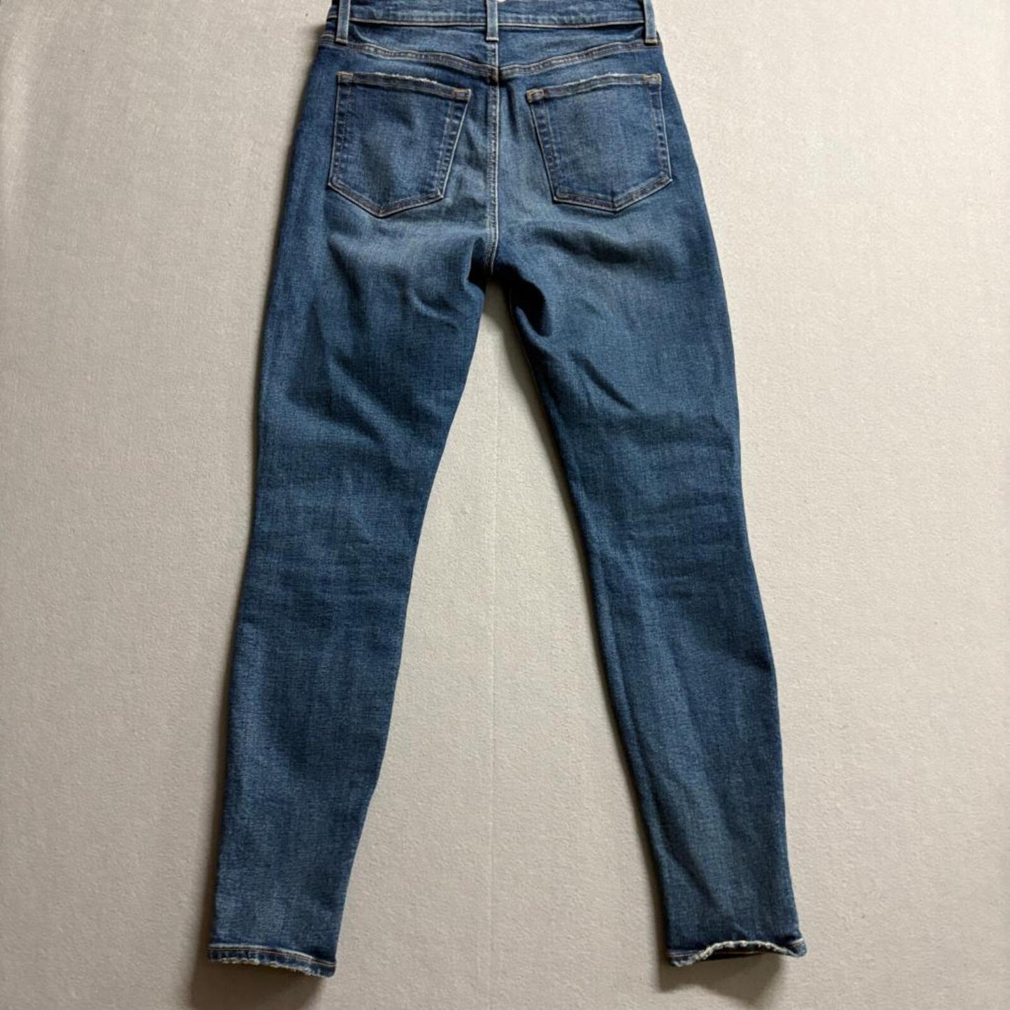 Outerknown SEA Jeans Iconoclast High Rise Skinny Womens 27 Blue Organic Cotton