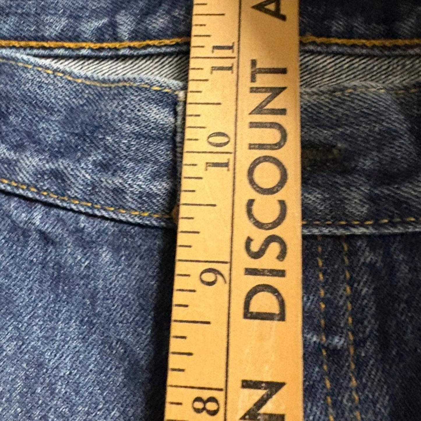 Levi's 501 Original Fit Jeans Mens 36x30 Blue Denim Button Fly Straight Leg