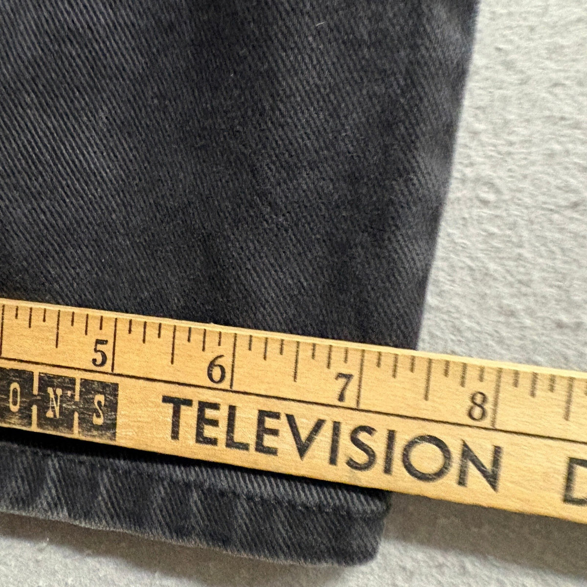 Bill Blass Jeans Womens 10P Black Denim Easy Fit High Rise Tapered Leg Vintage