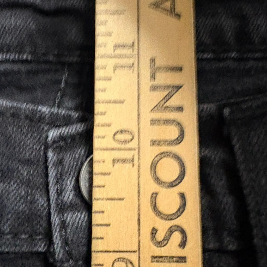 Levis 505 Regular Fit Jeans Mens 32x32 Black Denim Straight Leg Pants