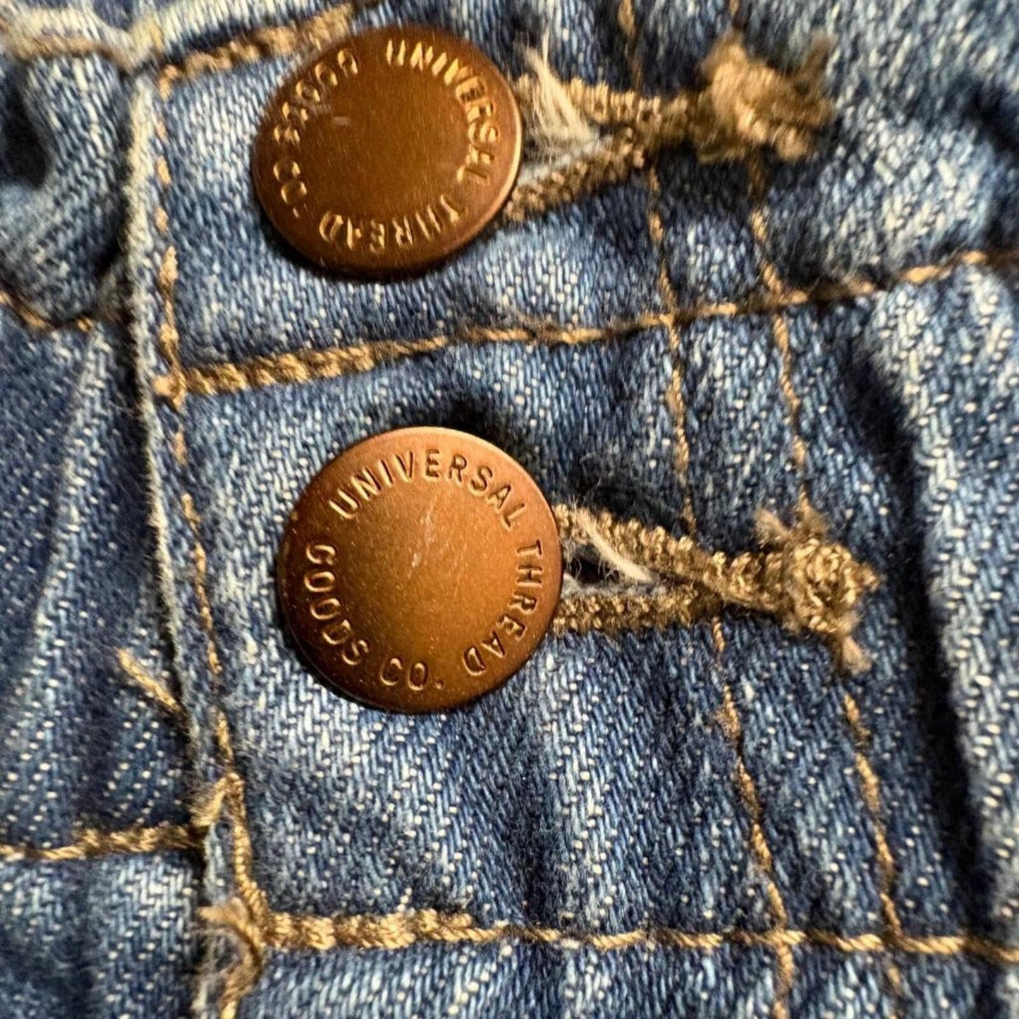 Universal Thread Paperbag Jeans Womens Size 10 Blue Denim High Rise Mom Tapered