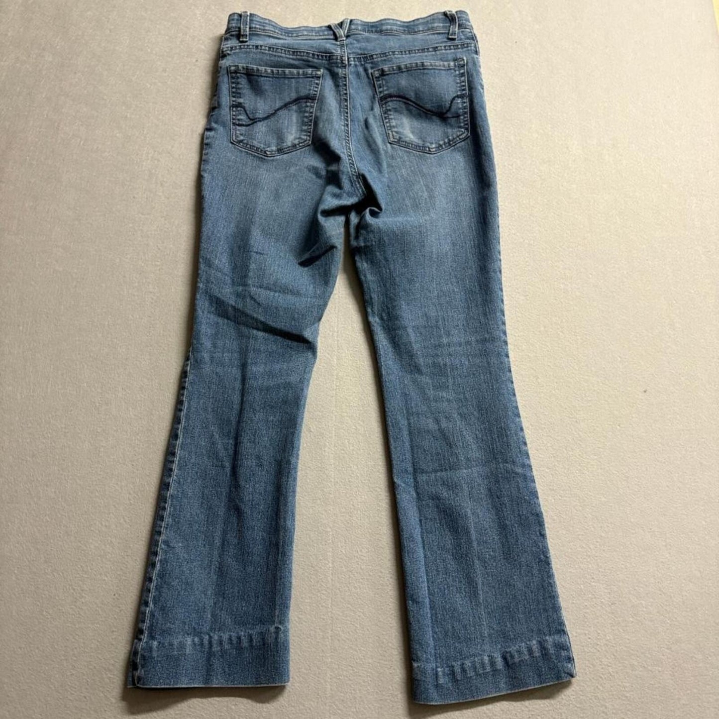 Gloria Vanderbilt Amanda Jeans Womens Size 10 Blue Denim Bootcut Stretch