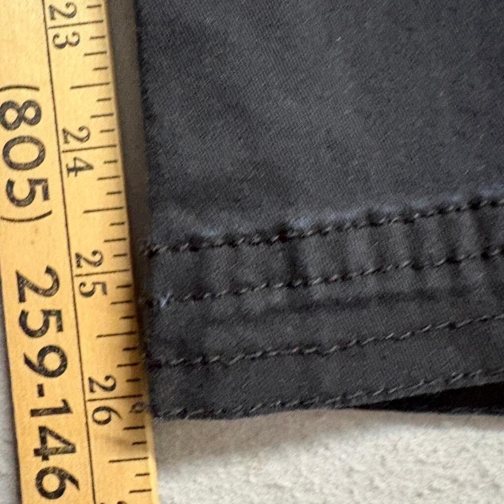 Supplies by Unionbay Cargo Pants Womens 10 30W Black Stretch Utility Ankle Crop