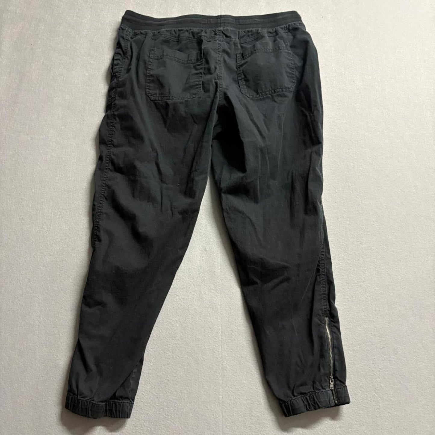 Sonoma Goods For Life Womens Large Black Utility Jogger Pants Cargo Pockets