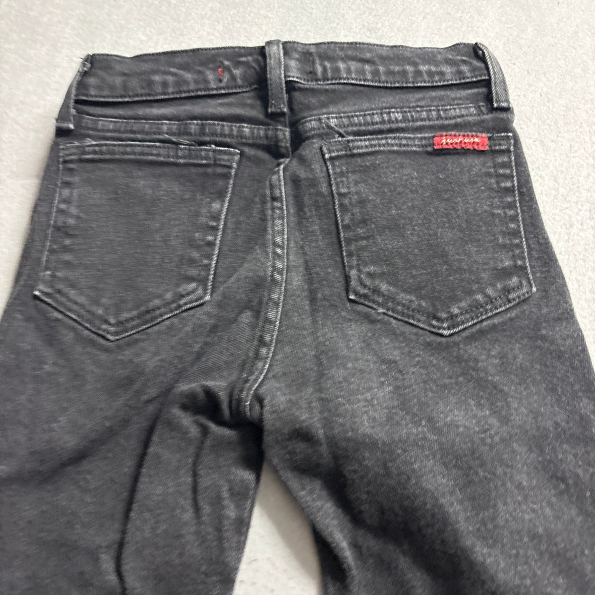 Just USA Black Flare Jeans Womens Size 0 Stretch Denim Style O 747 Low Rise