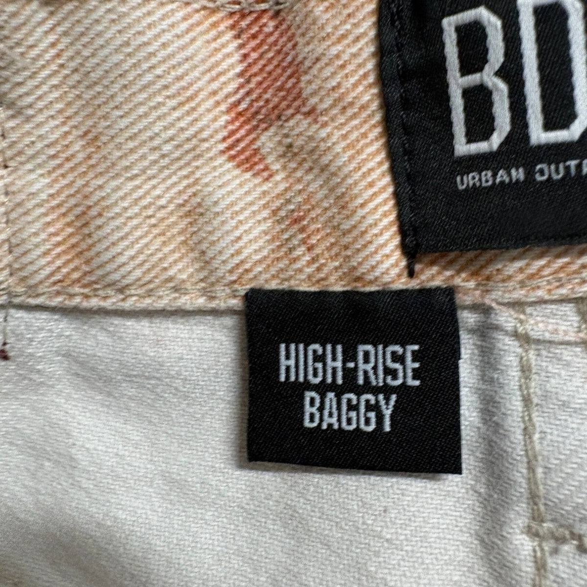 BDG Urban Outfitters Horse Print High Rise Baggy Jeans Womens Size 26