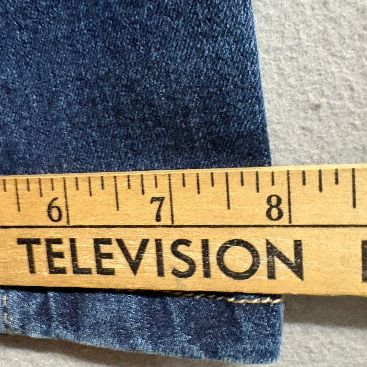 Indigo Rein Cargo Jeans Womens Size 13 Blue Denim High Rise Straight Leg Stretch