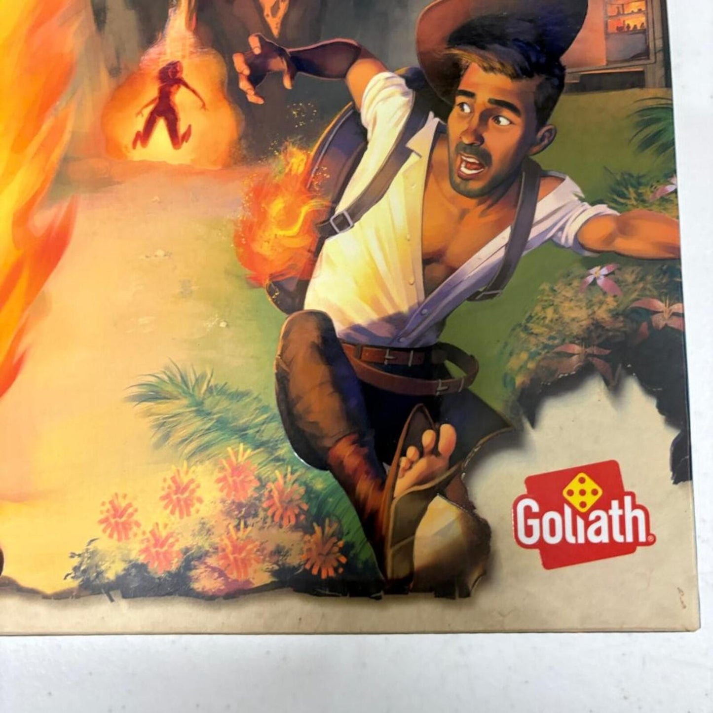 Fireball Island Race to Adventure Board Game Goliath Restoration Games Complete