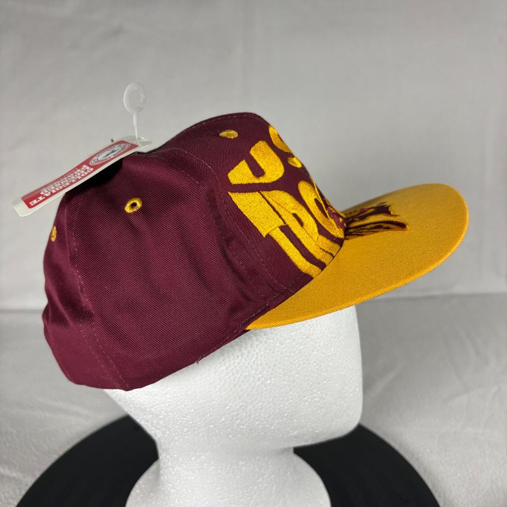 Vintage USC Trojans Logo 7 Snapback Hat Cap Mens One Size NWT Deadstock 90s
